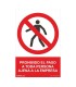 SEÑAL PROHI PASO PERSONA AJENA 210X300MM