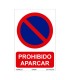 SEÑAL PROHI APARCAR PVC 0,7MM 210X300MM