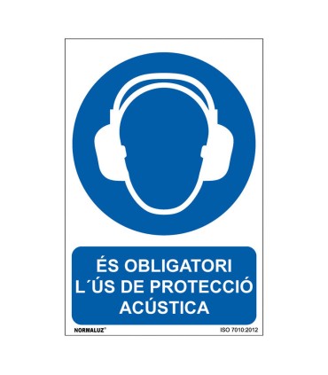 S. OBLIGATORI US DE PROTECCIÓ ACÚSCTICA