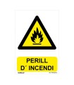 SEÑAL PERILL D'INCENDI
