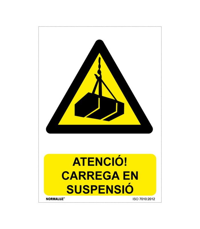 SEÑAL PERILL CARREGA EN SUSPENSIO