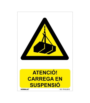 SEÑAL PERILL CARREGA EN SUSPENSIO