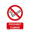 SEÑAL PROHIBIT FUMAR PVC 0,7mm 210X300mm