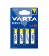 BL.4 PILAS ALC. VARTA ENERGY LR03 AAA