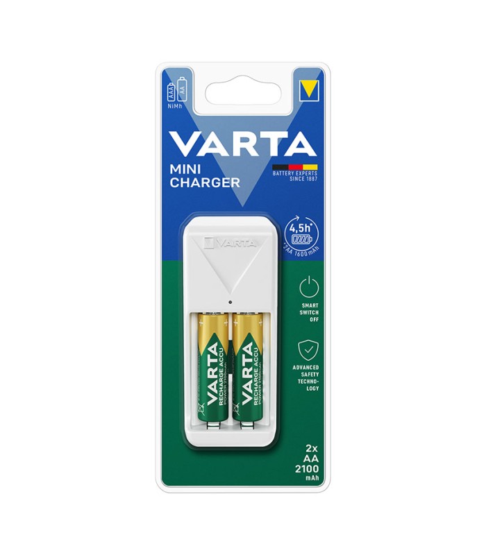 VARTA MINICHARGER C/2 PILAS AA 2100 MAH