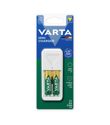 VARTA MINICHARGER C/2 PILAS AA 2100 MAH