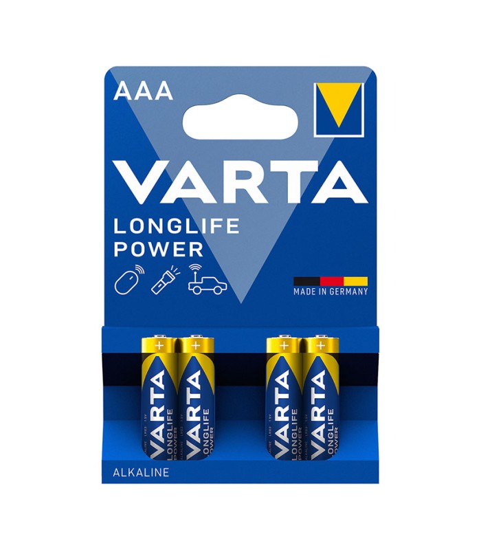 BL.4 PILAS ALC.LONGLIFE POWER  LR03 AAA