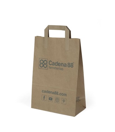 BOLSA PAPEL C 88 22X32 CM. CJA.400 UN.