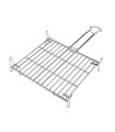 PARRILLA DOBLE ALAMBRE CINC.25X25CM