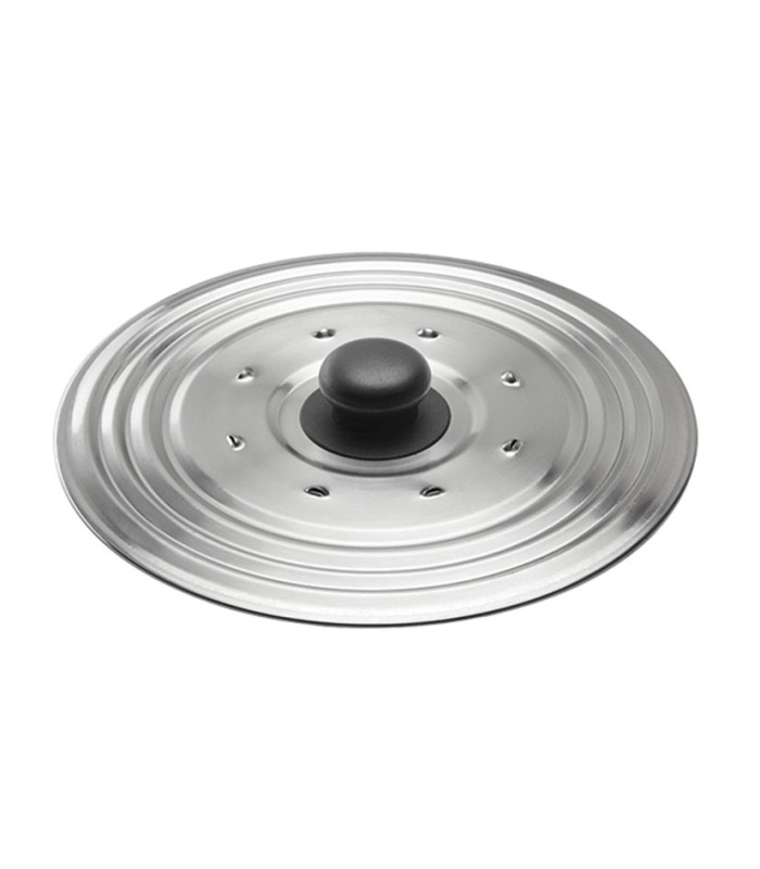 TAPADERA ANTIVAHO ACERO INOX.36 CM.