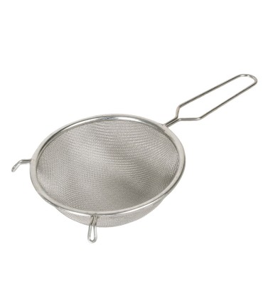 COLADOR ALUMINIO, 2 GANCHOS, 20 CM.