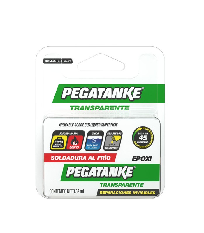 PEGAMENTO EPOXI TRAN.32ml PEGATANKE