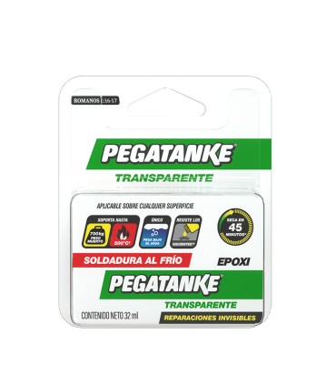 PEGAMENTO EPOXI TRAN.32ml PEGATANKE