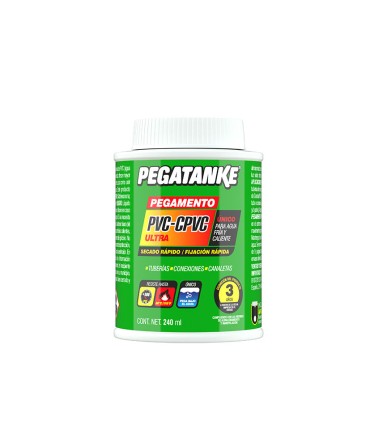 PEGAMENTO PVC  240 ML. PEGATANKE