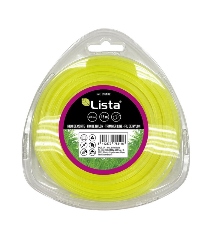 HILO NILON REDONDO COR/DES.Ø 1,6 MMX15M