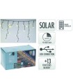 CORTINA 240 LED SOLAR LUZ BLANCA CALIDA