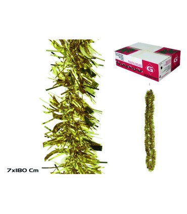 GUIRNALDA ORO 7X180 CM.