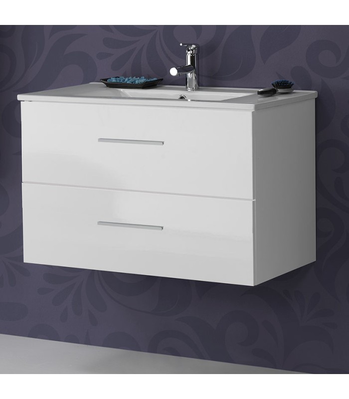 MUEBLE BAÑO+ENCIMERA SPRING SUSP 60CM BL