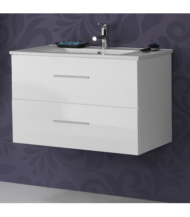 MUEBLE BAÑO+ENCIMERA SPRING SUSP 60CM BL