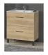 MUEBLE BAÑO+ENCIM SPRING SUELO 80 ARIZON