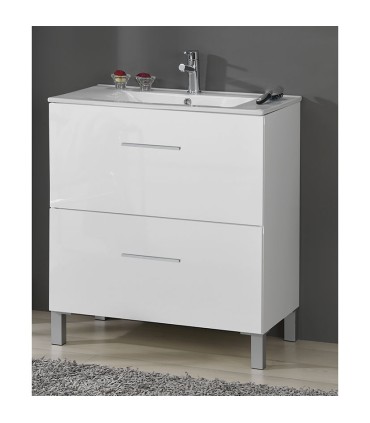 MUEBLE BAÑO+ENCIMERA SPRING SUELO 100 BL
