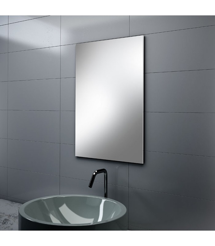 ESPEJO LUNA LISA 60X70 CM CANTOS RECTOS