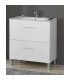 MUEBLE BAÑO+ENCIMER SPRING SUELO 60CM BL