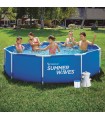 PISCINA TUBULAR Ø 305X76 CM+DEPURADORA