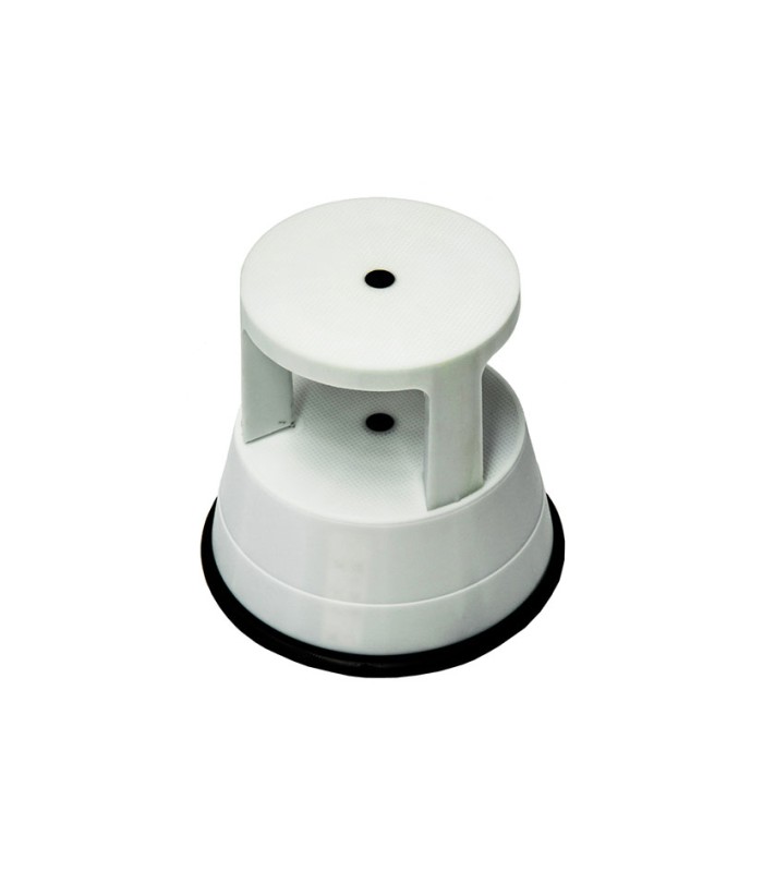 TABURETE CON RUEDAS ESTABLE BLANCO