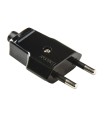 CLAVIJA 10A - 250V NEGRO DUOLEC