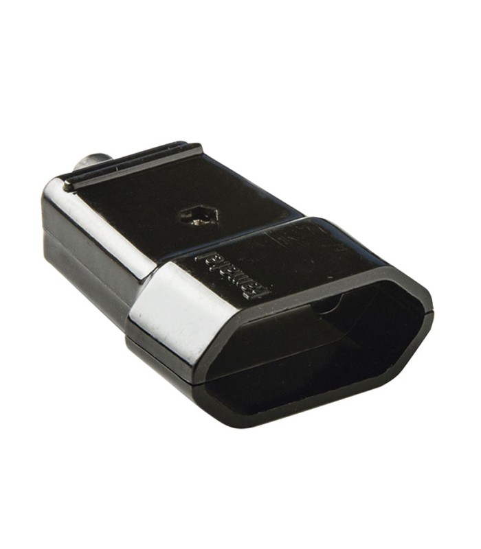 BASE MOVIL 10A - 250V NEGRO DUOLEC