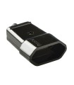 BASE MOVIL 10A - 250V NEGRO DUOLEC