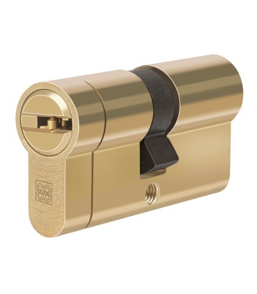 CILINDRO SEG. 40x40 mm. MPRO. LATÓN. C88