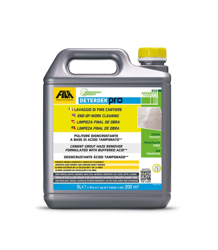 DETERGENTE FILA LIMPIEZA FINAL OBRA 5LT