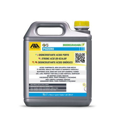 DESINCRUSTANTE FILA ÁCID. PHZERO 5LTS