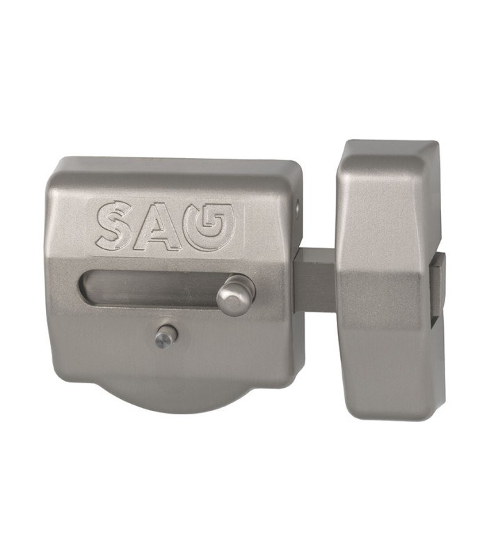 CERROJO CSI LLAVE EXTERIOR NIQUEL SATINA