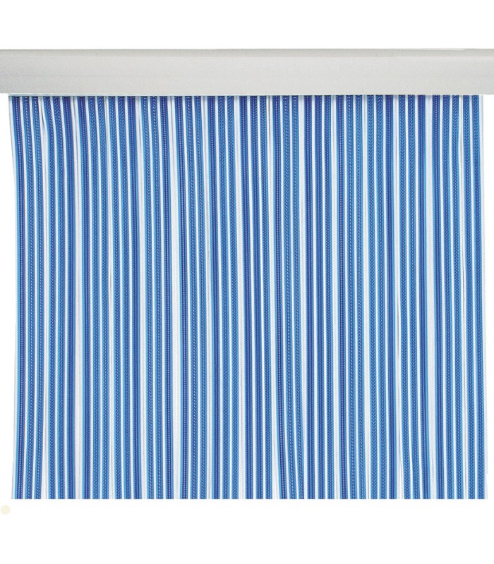 CORTINA DE PUERTA CINTA AZUL 90X210 CM