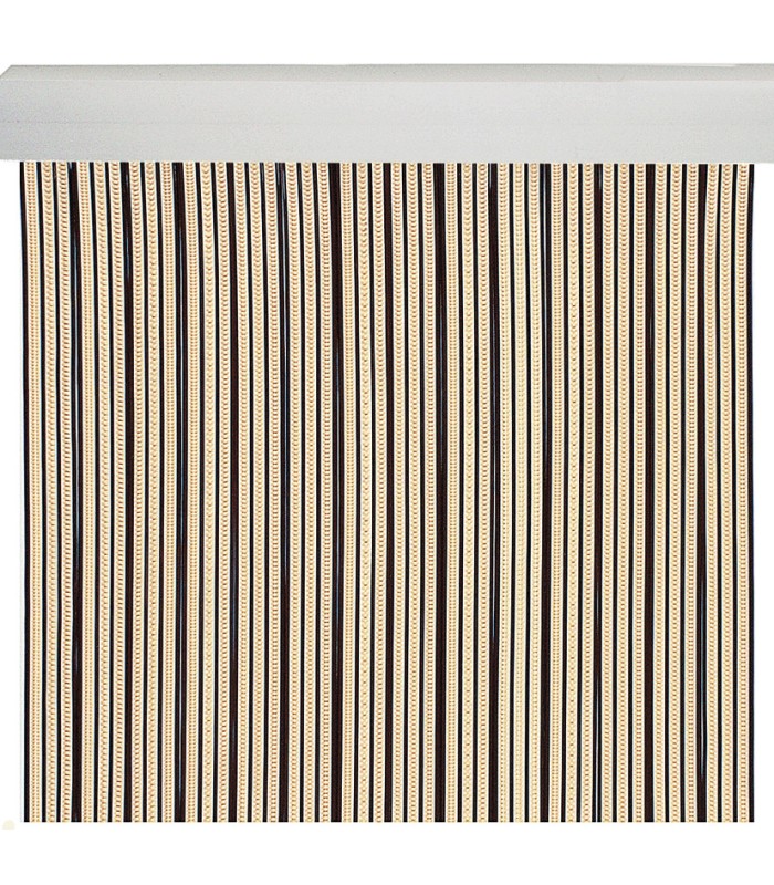CORTINA DE PUERTA CINTA MARFIL 90X210 CM