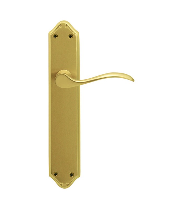 MANILLA. PLACA LAT. PUL SAT. 45xh255 mm.