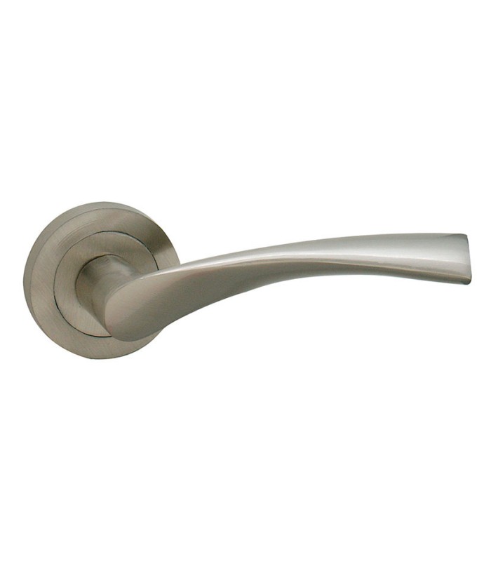 MANILLA. ROSETA NIQ.  SAT. Ø 50 mm.