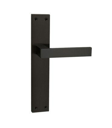 MANILLA PLACA. 50xh255 mm. NEGRO.