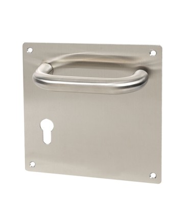 MANILLA PLACA 170x170.BOCALL. 72. INOX.