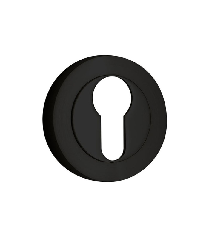 ROSETA C/BOCALLAVE Ø 50 MM. NEGRO.