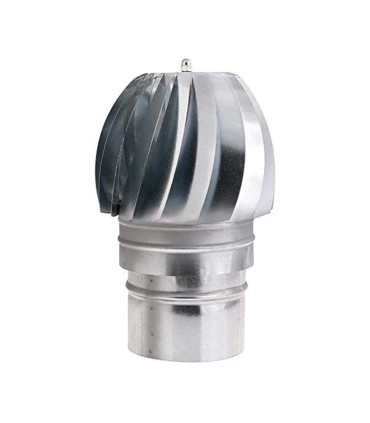 SOMBRERETE GIRATORIO GALVANIZADO 120MM