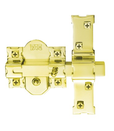 CERROJO 301-R/80 DORADA FAC