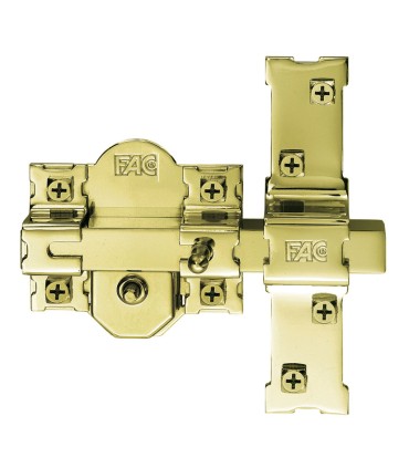 CERROJO 301RP/80 50 MM.      DORADO