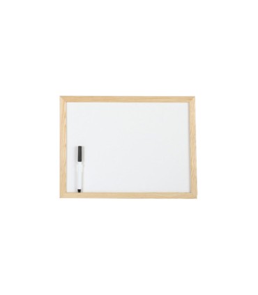 PIZARRA BLANCA 40X30 C/MARCO Y ROT