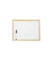 PIZARRA BLANCA 40X30 C/MARCO Y ROT