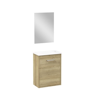 CONJUNTO LAVAM. ARTYSAN SLIM ROBLE CLARO