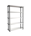 ESTANTERIA METALICA 120R 119X45XH185 CM